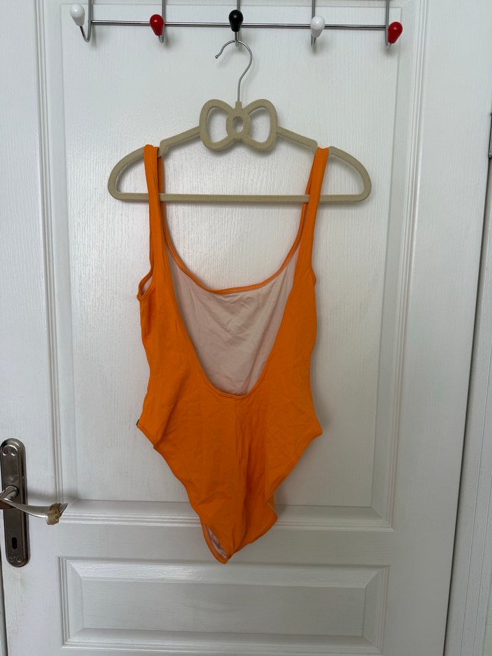 Benetton Turuncu Askılı Kadın Mayo - Görsel 3