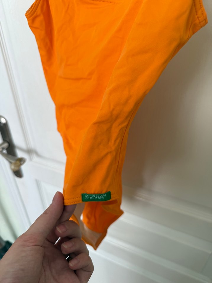 Benetton Turuncu Askılı Kadın Mayo - Görsel 2