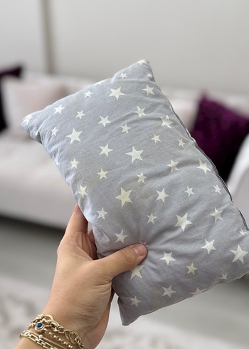 Yıldız Desenli Gri Bebek Yatak Seti Babynest - Görsel 5