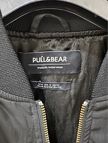 m Beden Pull and bear bomer ceket