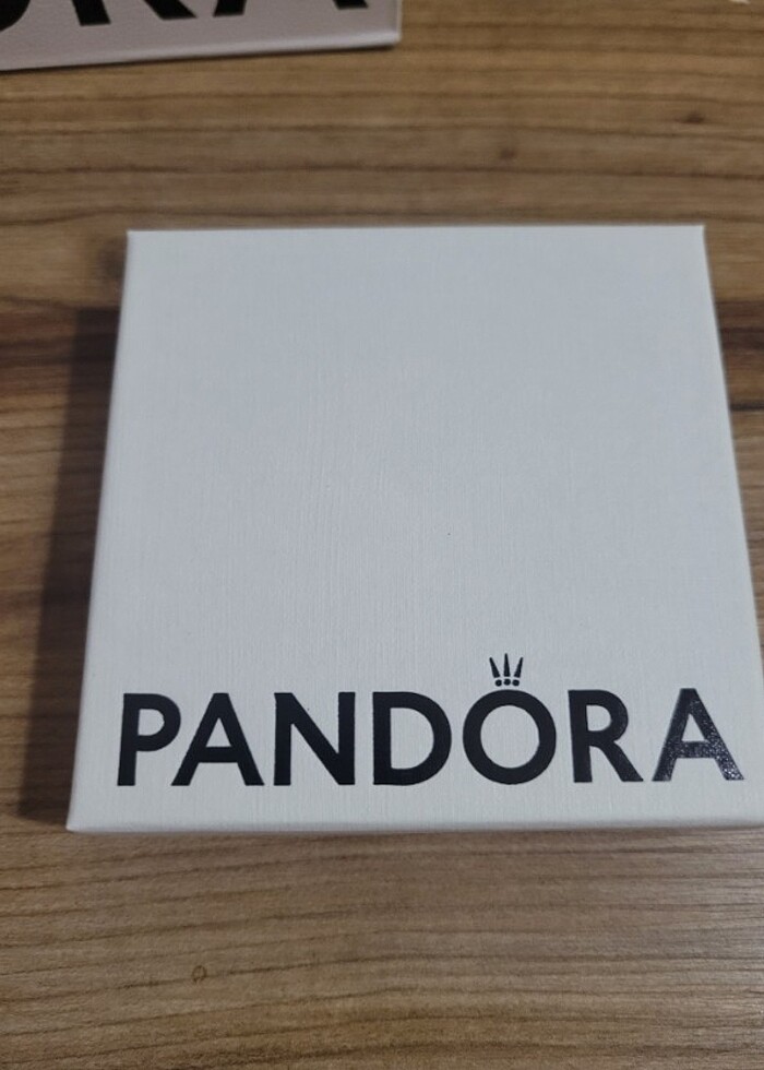 Pandora 2 adet bileklik kutusu ve karton poşet  - Görsel 3