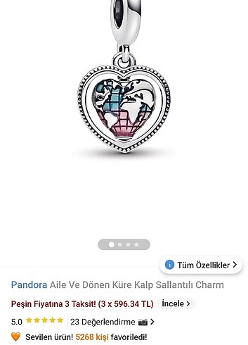 Pandora orjinal cha