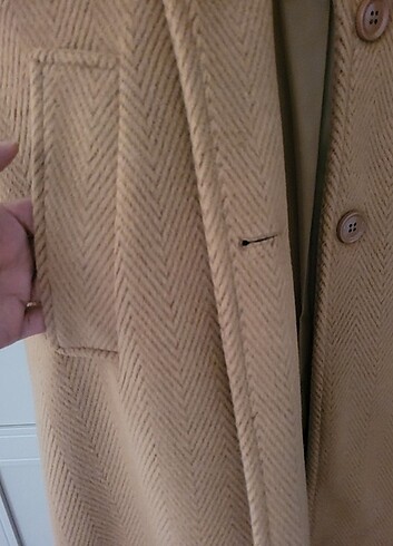 HE-QA marka kaşe kaban - Görsel 5