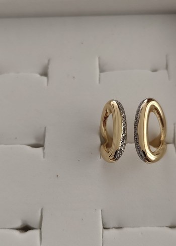 Altın Kaplamalı Kadın Yüzük - Görsel 3