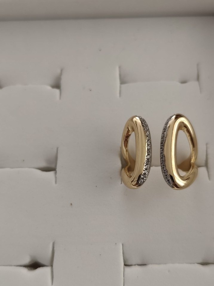 Altın Kaplamalı Kadın Yüzük - Görsel 3