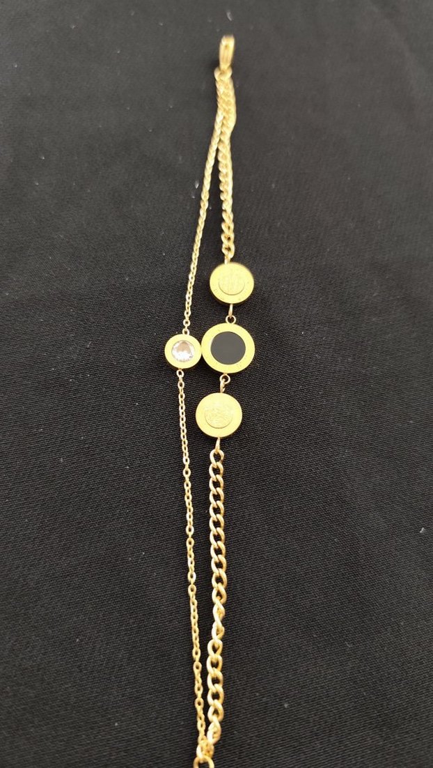 Altın Zincir Detaylı Kadın El Zinciri - Görsel 5