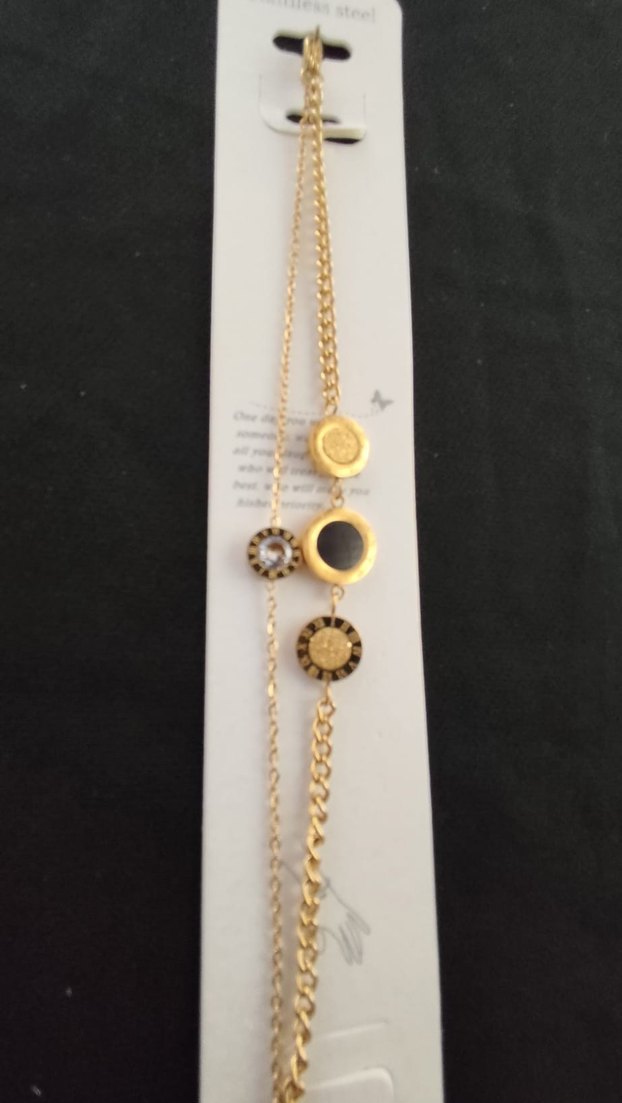 Altın Zincir Detaylı Kadın El Zinciri - Görsel 4