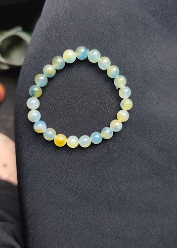 Mor Renkli Boncuklu Bileklik - Görsel 4