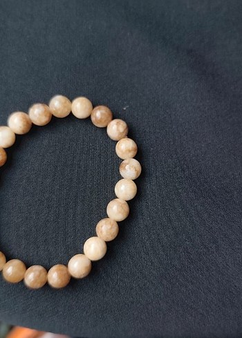 Sarı Boncuklu Kadın Bileklik - Görsel 5