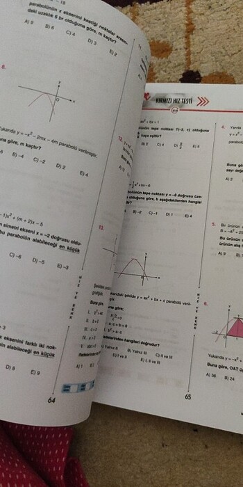  Beden Ayt matematik soru bankası 