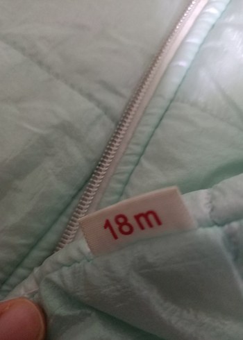 Kızlar için Beyaz Peluş Detaylı Kapüşonlu Mont - Görsel 8