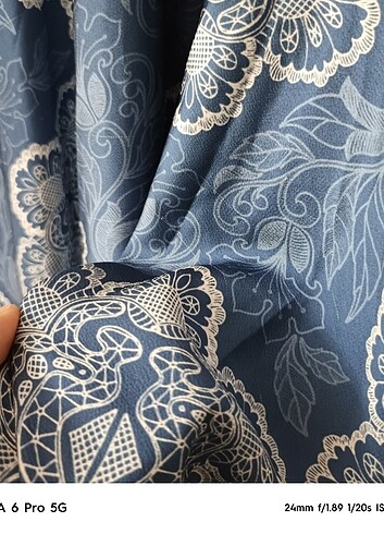 Şık saten elbise - Görsel 6