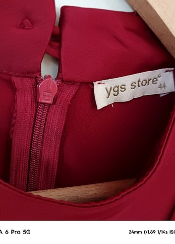 Bordo abiye - Görsel 5