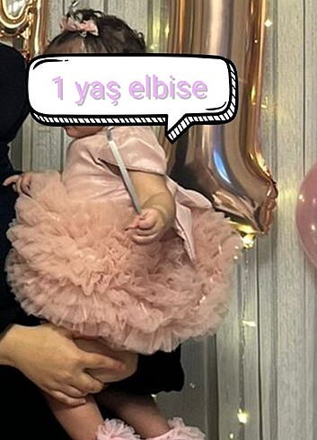 1 yaş elbise - Görsel 4