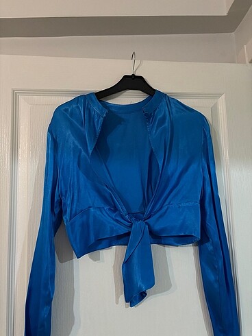Bershka Bershka Saten Bluz
