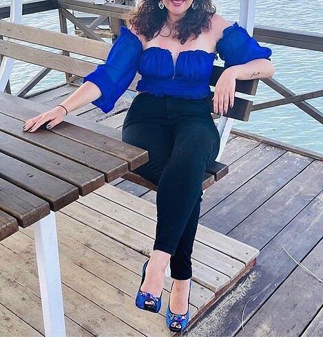 Gece Mavisi Abiye Büstiyer