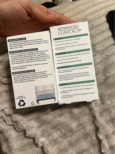 Beden Advanced Clinicals Serum ve Krem