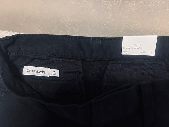 27 Beden siyah Renk Calvin Klein Pantalon