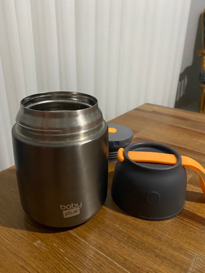 Gri Çocuk Termosu ve Isıtıcı - Görsel 2