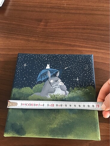  Totoro Yağlı Boya Resim