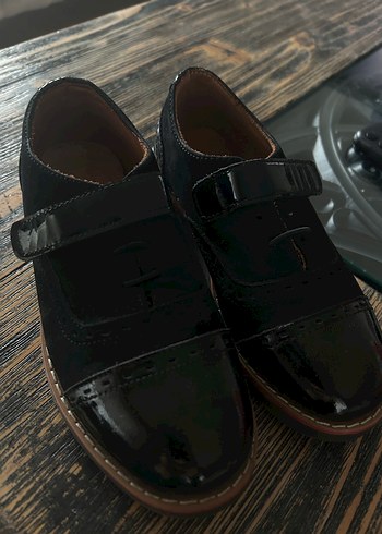 Kemerli Siyah Rugan Erkek Çocuk Ayakkabısı - Görsel 2