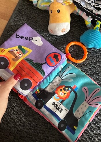  Beden Renk Renkli Bebek Oyuncak Seti 8li