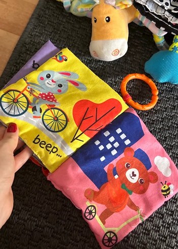 Ikea Renkli Bebek Oyuncak Seti 8li