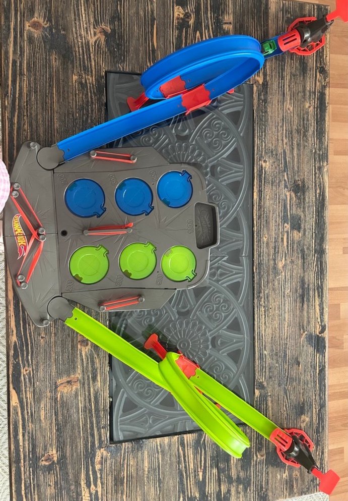 Hotwheels araba yarış seti - Görsel 5