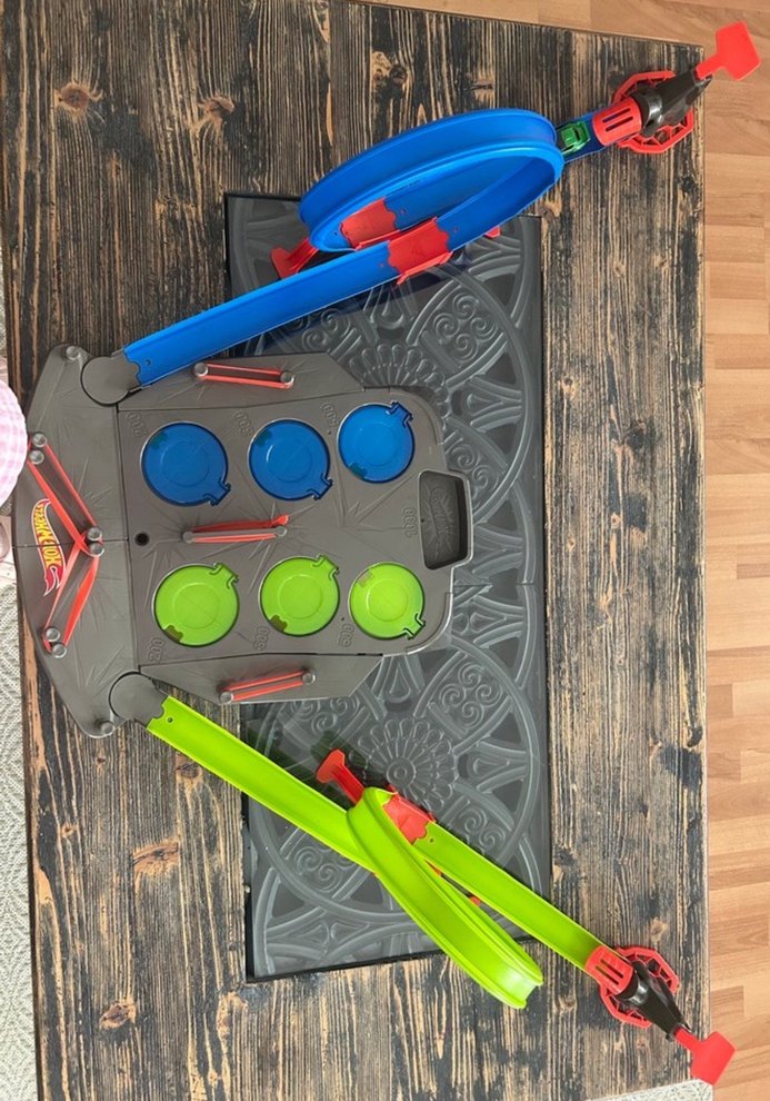 Hotwheels araba yarış seti - Görsel 4