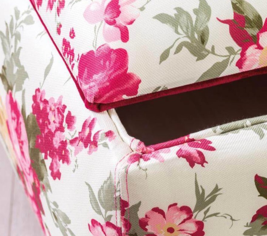 Çilek mobilya sandıklı puf - Görsel 4