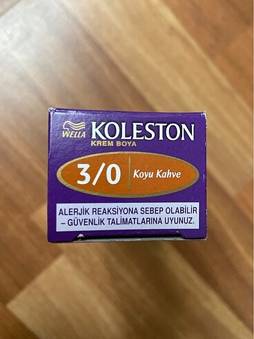 3/0 Koyu Kahve Koleston Saç Boyası
