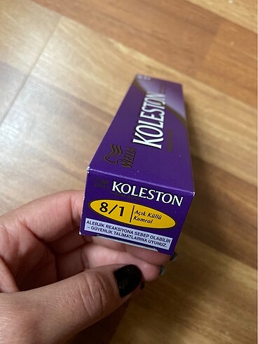 Wella 8/1 Küllü Açık Kumral Koleston Saç Boyası