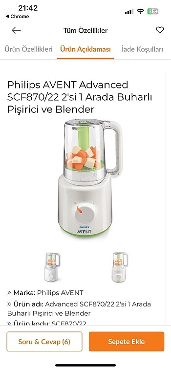 Philips Philips buharlı pişirici