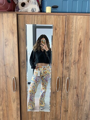 40 Beden Trendyol renkli pantolon