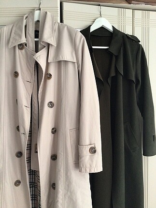Trench kot 2 adet
