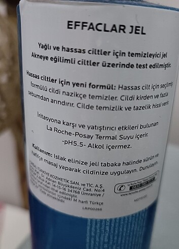 La Roche Posay Laroche -posay yüz temizleme jeli