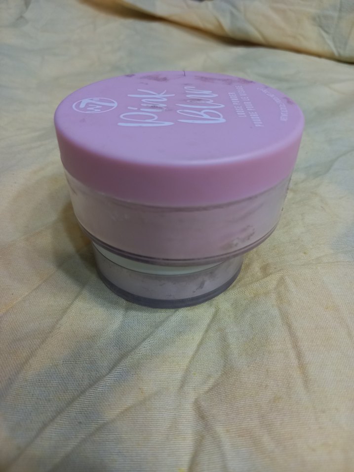 Lila ve pembe renklerde üç pudra seti - Görsel 3