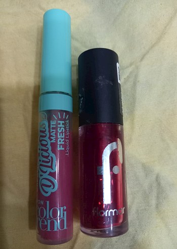 Avon Mat Ruj ve Flormar Tint