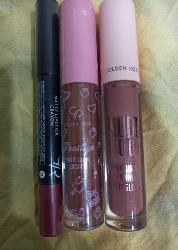 Golden Rose Ruj ve Gloss Seti