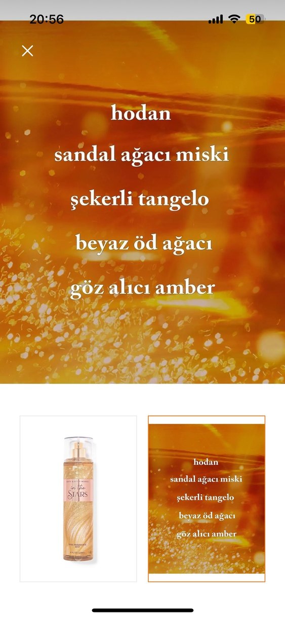 Bath & Body Works In The Stars Kadın Parfüm Spreyi - Görsel 2