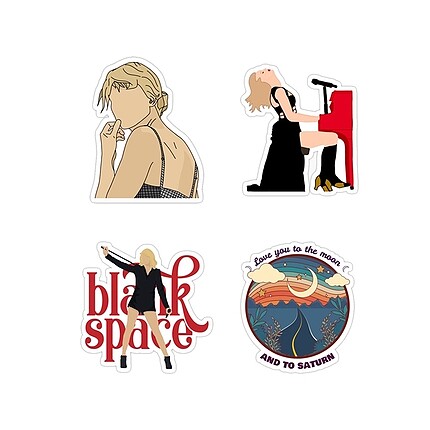 Taylor Swift Sticker Seti #2
