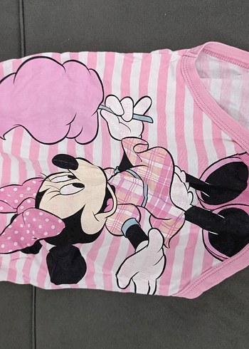 Düğmeli Beyaz Kız Çocuk Şort Etek ve Zıbın - Görsel 4