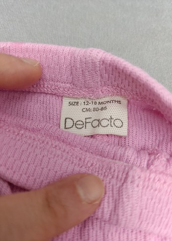 Dantel Detaylı Pembe Kız Çocuk Uzun Kollu Tişört - Görsel 3