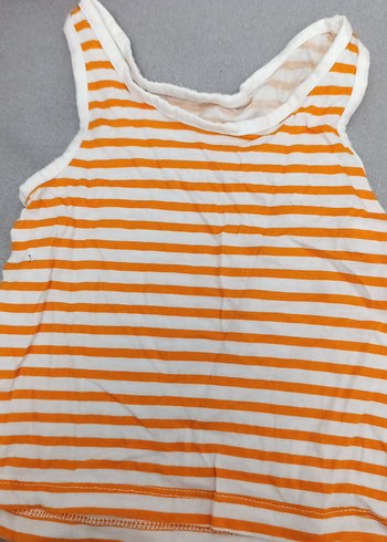 Sarı Baskılı Kız Çocuk Kısa Kollu Tişört - Görsel 4