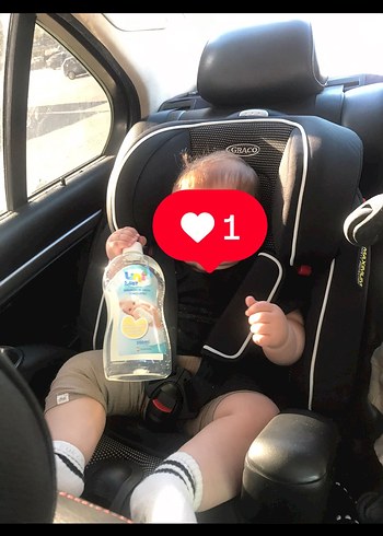 15-36 kg Beden Graco Siyah Gri Çocuk Oto Koltuğu