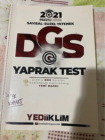 Dgs yaprak test