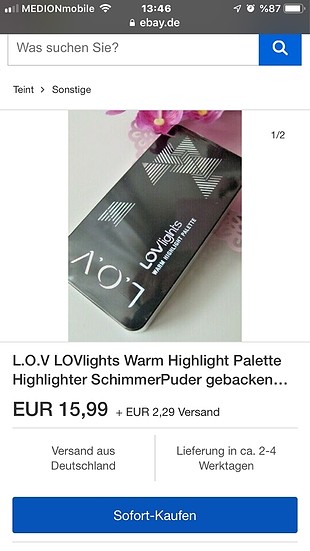 Beden LOV marka highlight
