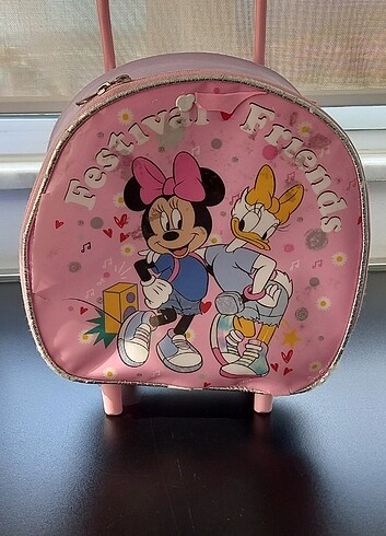 Beden pembe Renk Kız çocuk tekerlekli okul çantası