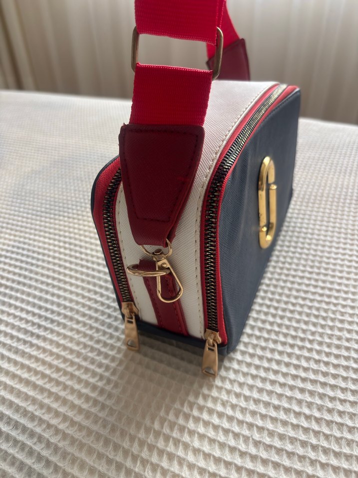 Mavi  Çapraz Çanta - Görsel 4