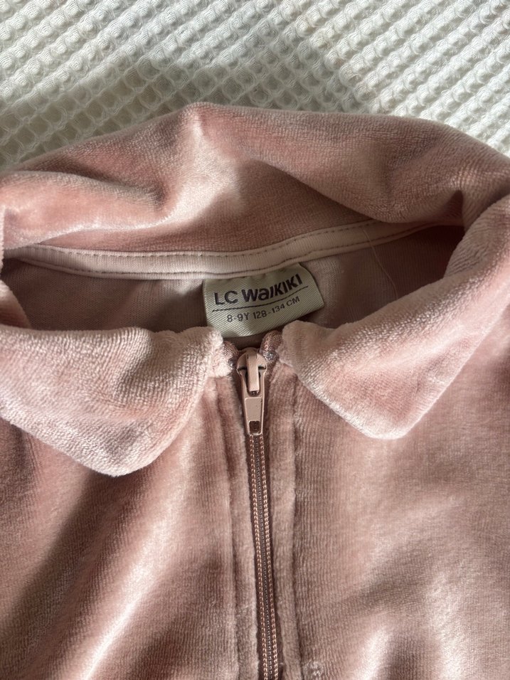 Kadife Kız Eşofman Takımı - Görsel 3